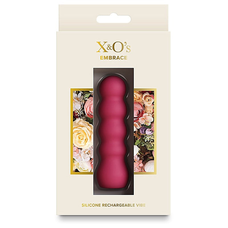NS Novelties X and Os Embrace Silicone Personal Massaager - Personal Massagers