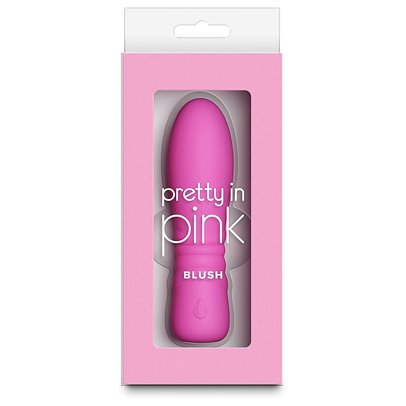 NS Novelties Pretty in Pink Blush USB Rechargeable Vibrator - Personal Massagers