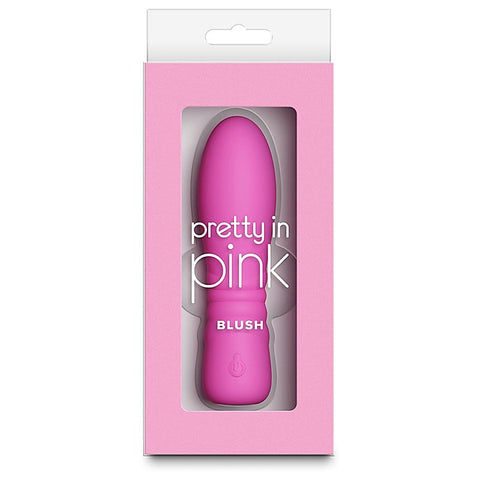 NS Novelties Pretty in Pink Blush USB Rechargeable Vibrator - Personal Massagers