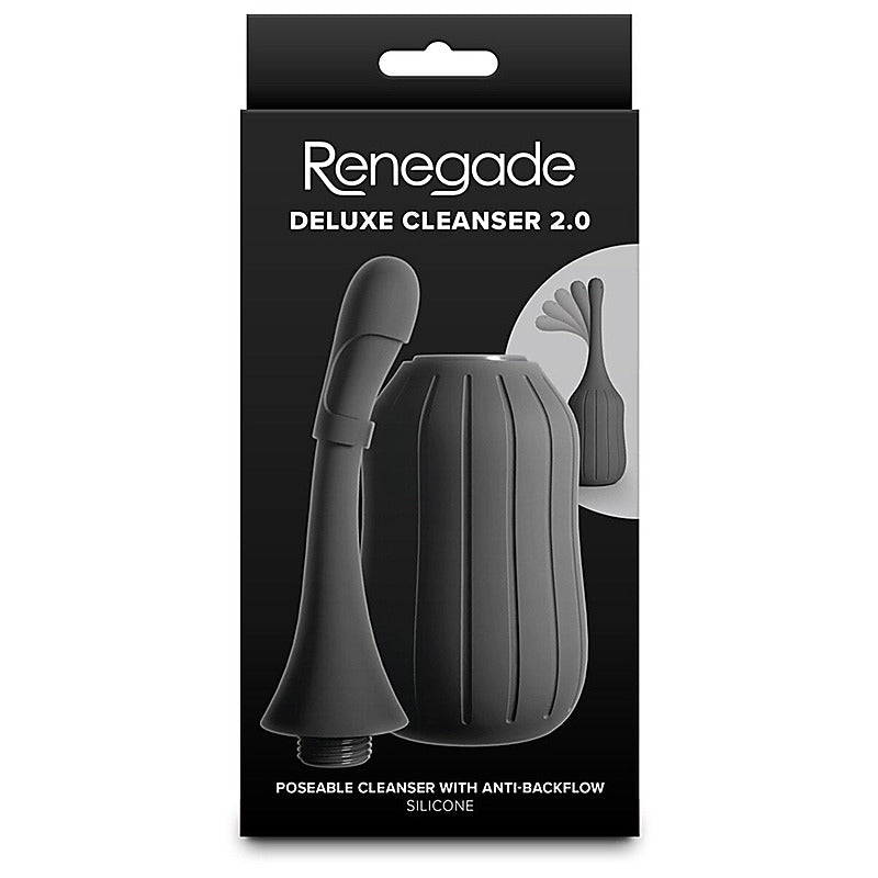 NS Novelties Renegade Deluxe Poseable Anal Cleanser 2.0 - Enemas and Douches