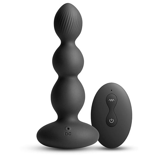 NS Novelties Renegade Valor Vibrating Anal Plug Bead - Anal Beads and Balls