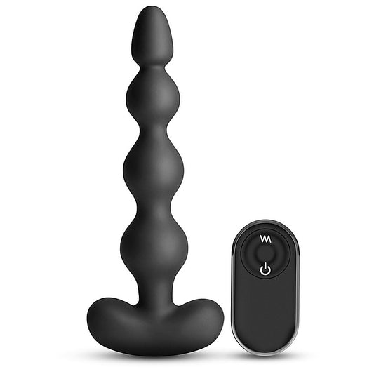NS Novelties Renegade Reign Vibrating Anal Play Bead - Anal Beads and Balls