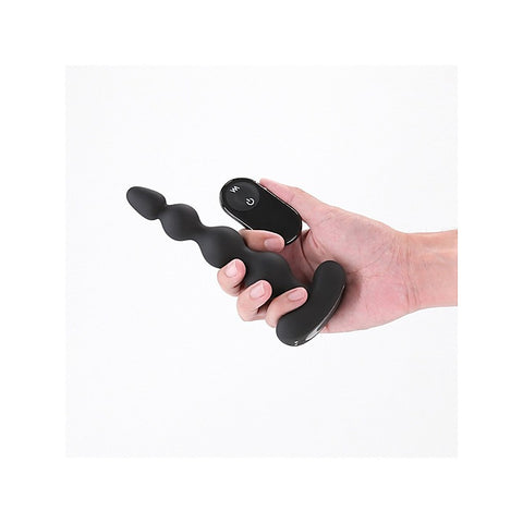 NS Novelties Renegade Reign Vibrating Anal Play Bead - Anal Beads and Balls