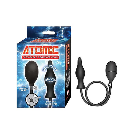 Nasstoys Atomic Inflatable Beginner Silicone Butt Plug - Butt Plugs