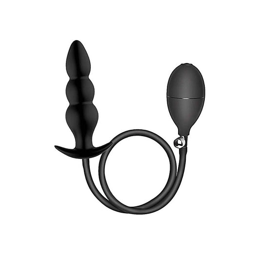 Nasstoys Atomic Inflatable Advanced Silicone Butt Plug - Butt Plugs