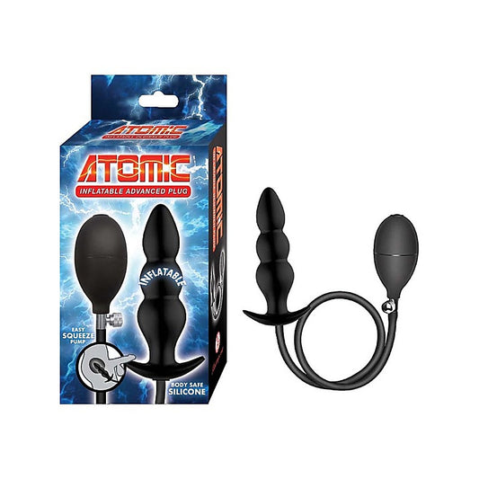 Nasstoys Atomic Inflatable Advanced Silicone Butt Plug - Butt Plugs