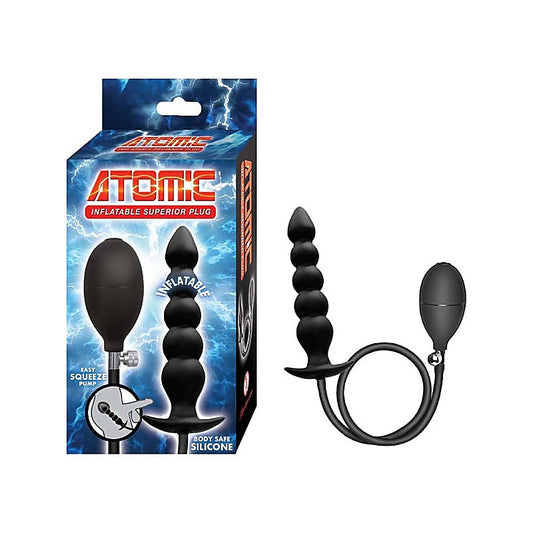 Nasstoys Atomic Inflatable Superior Silicone Butt Plug - Butt Plugs