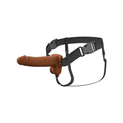 Pipedream Fantasy X-Tensions Elite 7 inch Hollow Strap-On - Strap On Sextoys