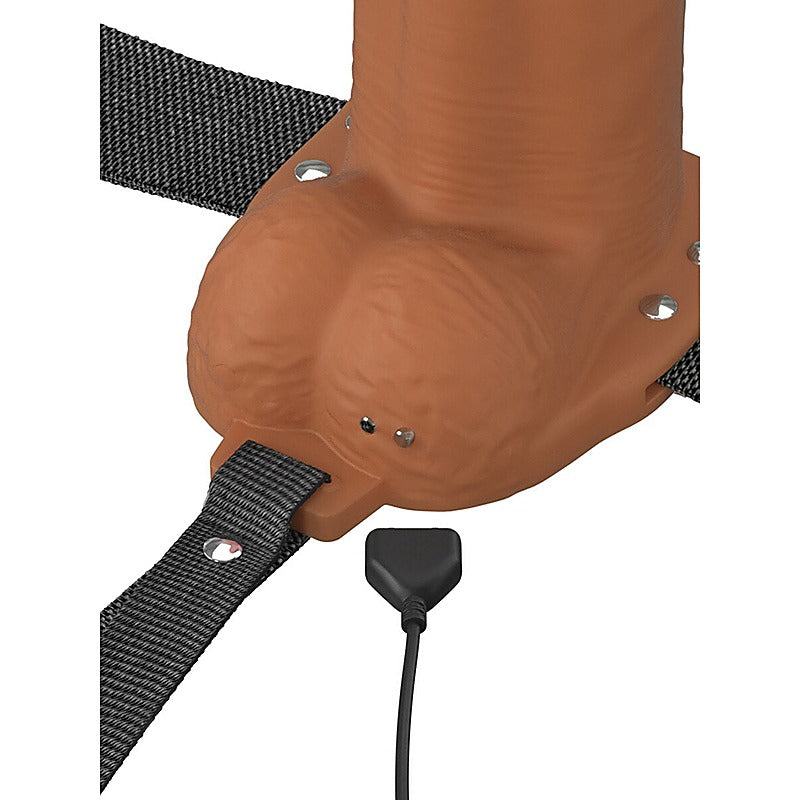 Pipedream Fantasy X-Tensions Elite 7 inch Hollow Strap-On - Strap On Sextoys