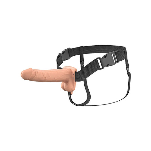 Pipedream Fantasy X-Tensions Elite 7 inch Hollow Strap-On - Strap On Sextoys