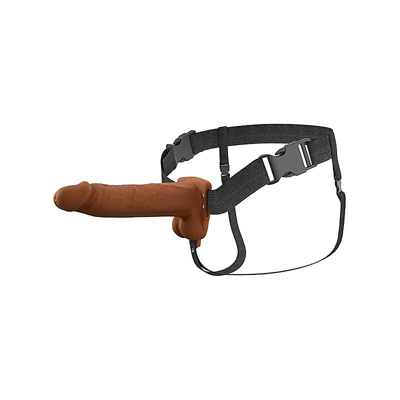 Pipedream Fantasy X-Tensions Elite 8 inch Silicone Strap-On - Strap On Sextoys