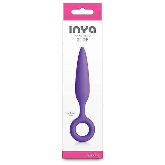 NS Novelties INYA Slide Slim Silicone Anal Plug - Butt Plugs