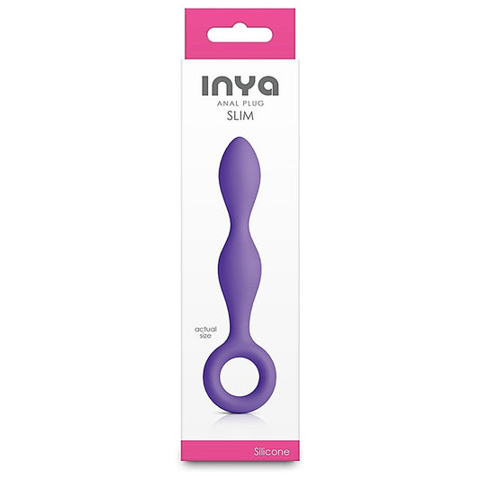 NS Novelties INYA Slim Beginners Silicone Butt Plug - Butt Plugs