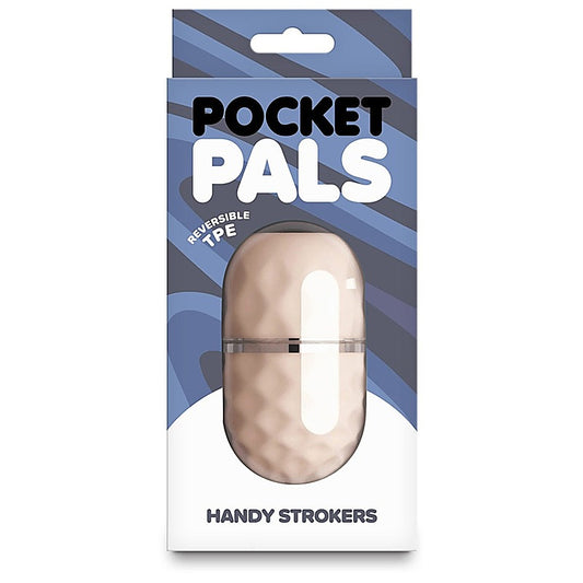 NS Novelties Pocket Pals Diamond White Male Stroker - Masturbators and Strokers