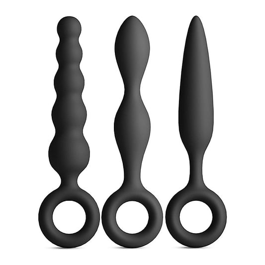 NS Novelties Renegade Trio Silicone Anal Plug Kit - Butt Plugs