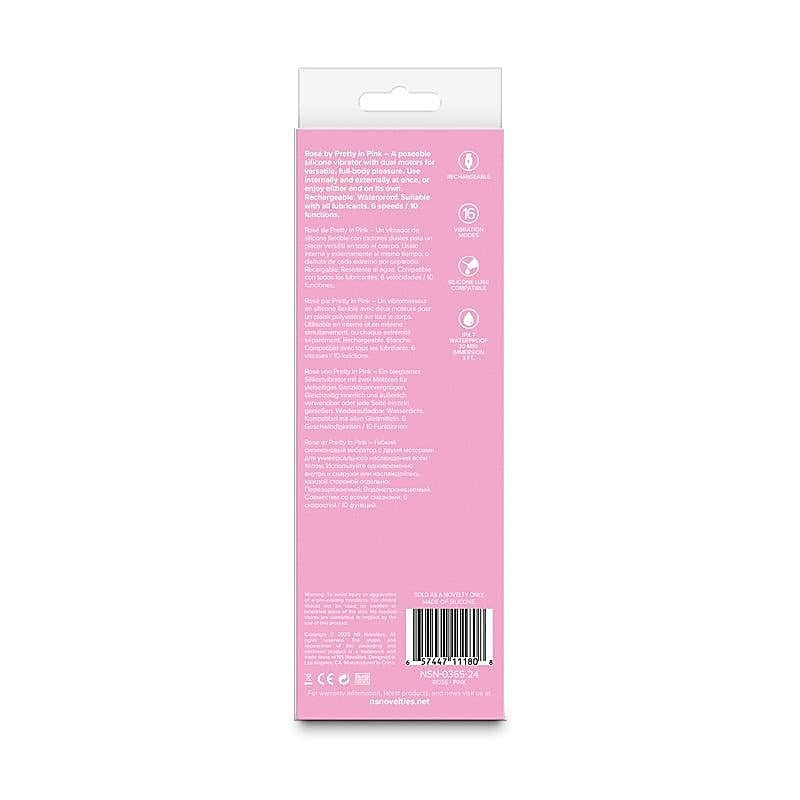 NS Novelties Pretty in Pink Rose Personal Vibrator - Personal Massagers