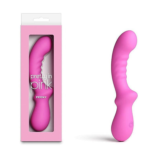 NS Novelties Pretty in Pink Peony Flexible G Spot Vibrator - G-Spot Vibrators