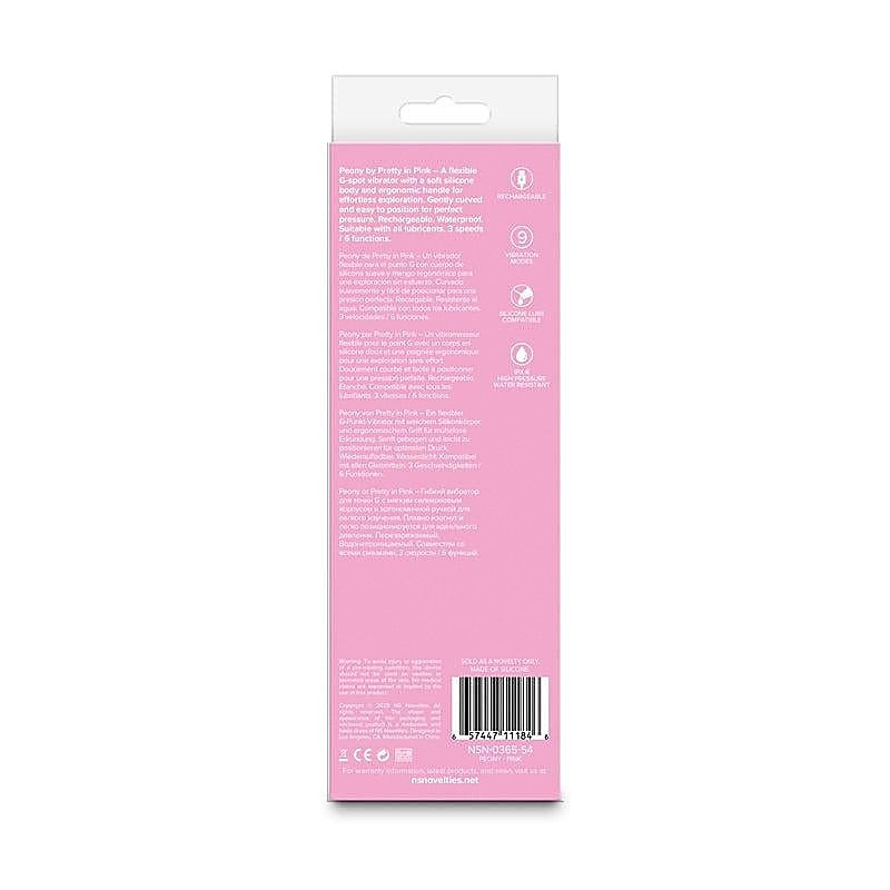 NS Novelties Pretty in Pink Peony Flexible G Spot Vibrator - G-Spot Vibrators