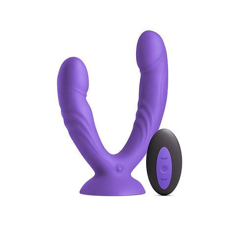 NS Novelties INYA Duet Remote Control Vibrating Double Dildo - Vibrating Dildos