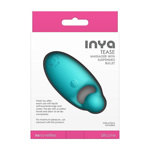NS Novelties INYA Tease USB Rechargeable Finger Stimulator - Finger and Tongue Vibrators