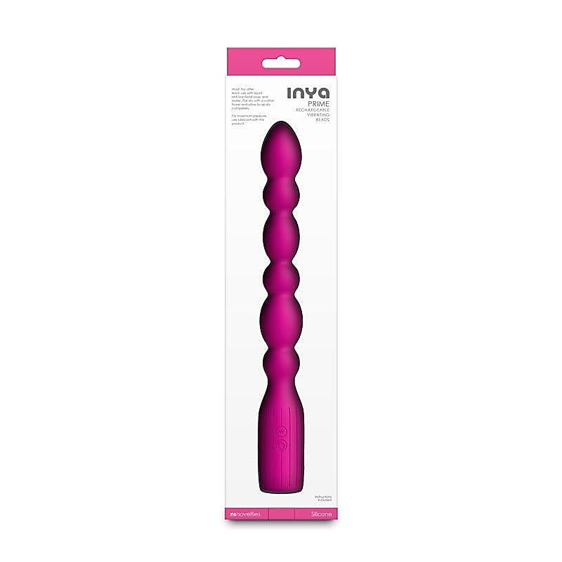 NS Novelties INYA Prime USB Rechargeable Anal Vibrator - Anal Beads and Balls