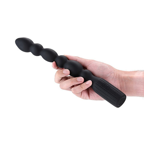 NS Novelties Renegade Prime Silicone Vibrating Anal Beads - Anal Beads and Balls