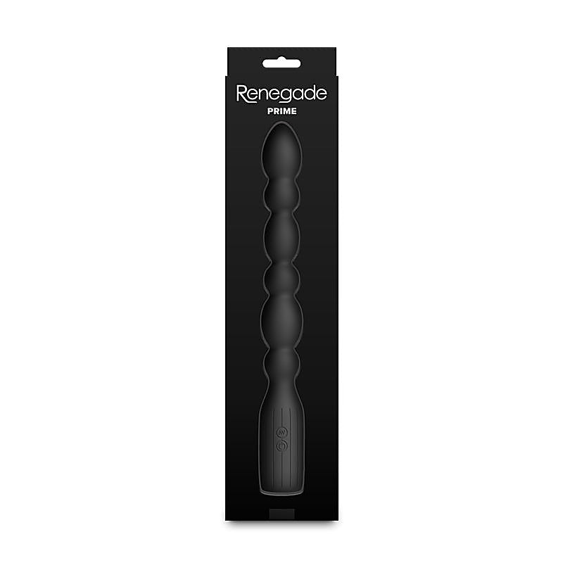NS Novelties Renegade Prime Silicone Vibrating Anal Beads - Anal Beads and Balls