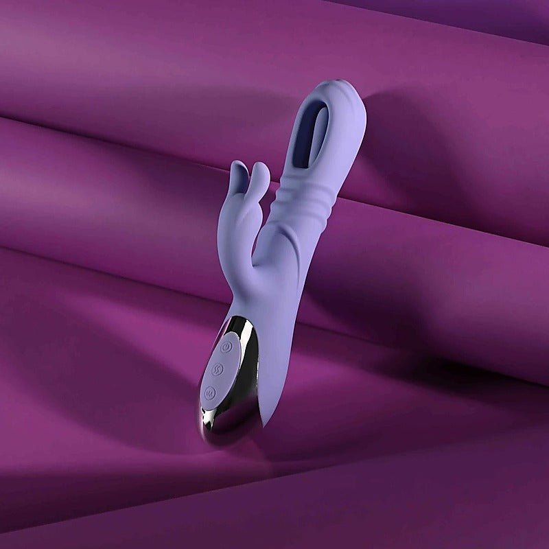 Playboy Pleasure TAP ME IN USB Rechargeable Rabbit Vibrator - Rabbit Vibrators