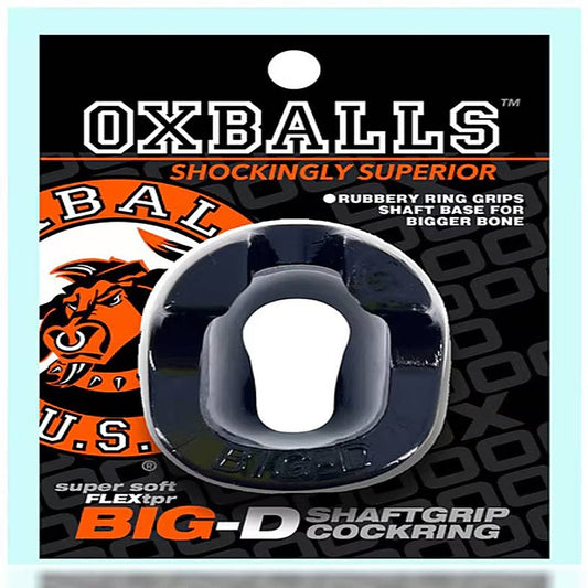 Oxballs Big-D Shaft Grip Super Soft Cock Ring - Stretchy Cock Rings