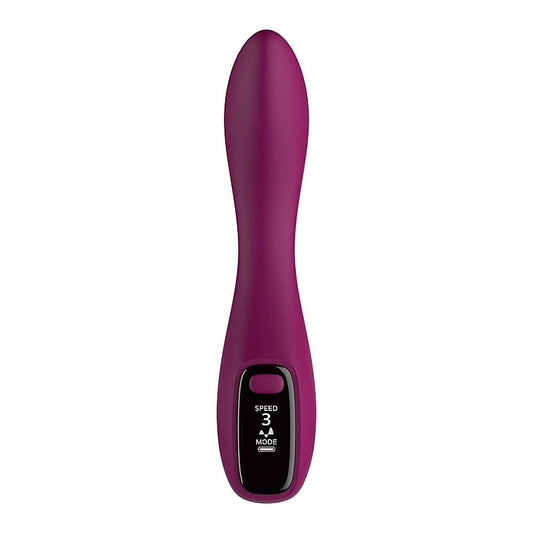 Passion Play Rechargeable G-Spot Vibrator with LED Screen - G-Spot Vibrators