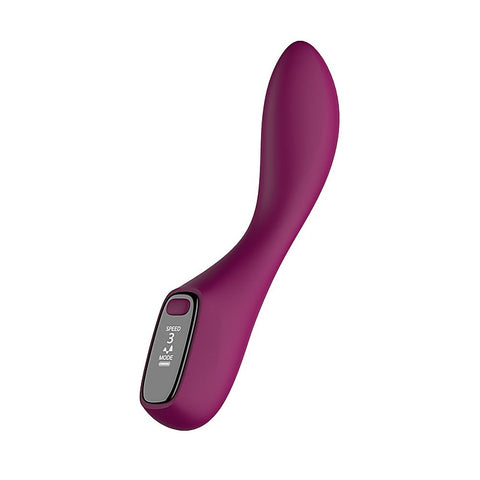 Rechargeable G-Spot Vibrator with LED Screen by Passion Play - G-Spot Vibrators