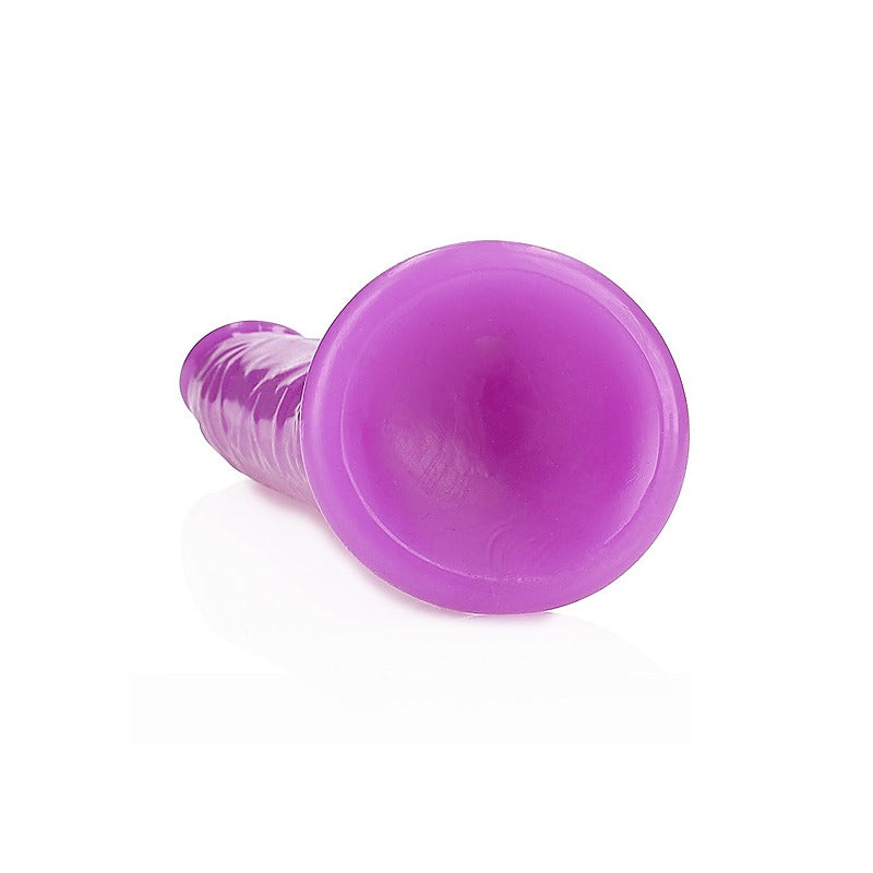 Shots REALROCK 29 cm Slim Glow in the Dark Neon Dong - Realistic Dildos