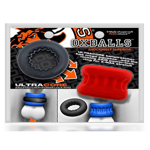 Ultracore Core Ballstretcher with Axis Ring by Oxballs - Ball Stretchers and Crushers
