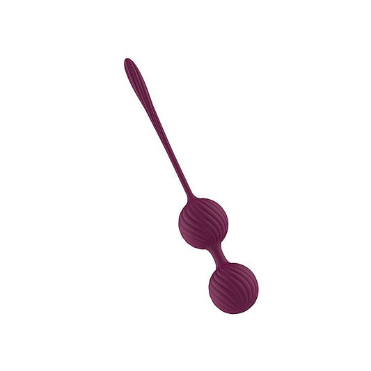 Passion Play Pelvic Floor Training Dual Kegel Balls - Love Eggs and Kegel Exercisers