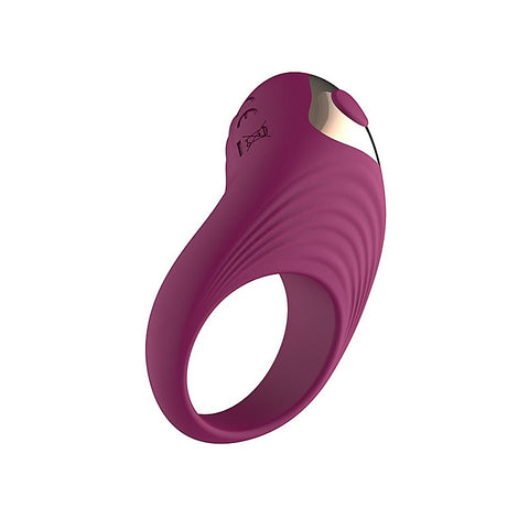 Silicone USB Rechargeable Penis Ring by Passion Play - Vibrating Cock Rings