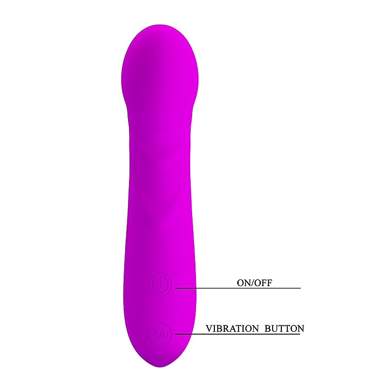 Reuben Petite Rechargeable Silicone G Spot Massager by Baile - G-Spot Vibrators