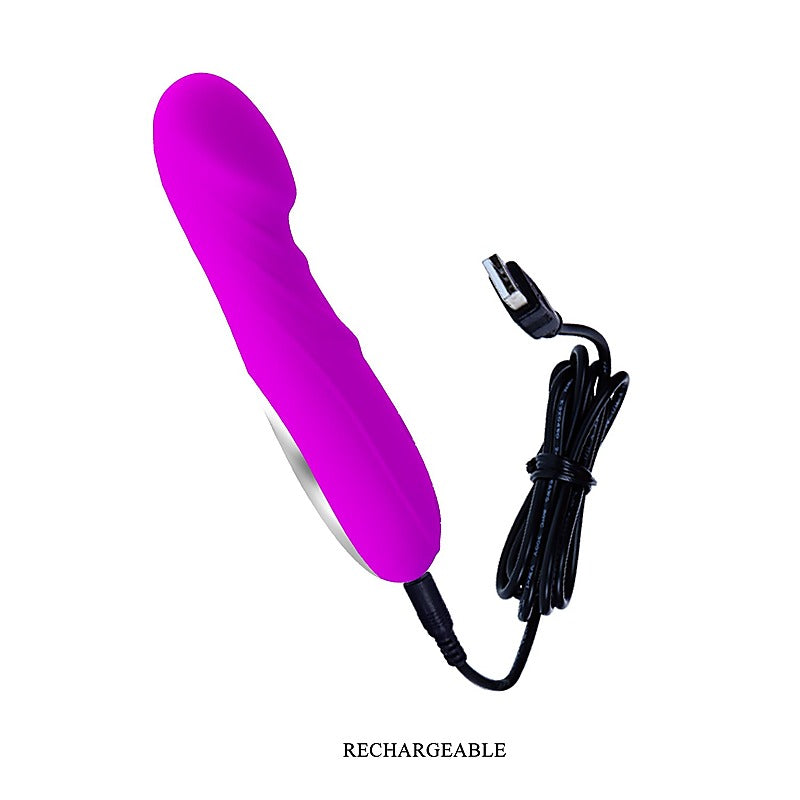 Reuben Petite Rechargeable Silicone G Spot Massager by Baile - G-Spot Vibrators