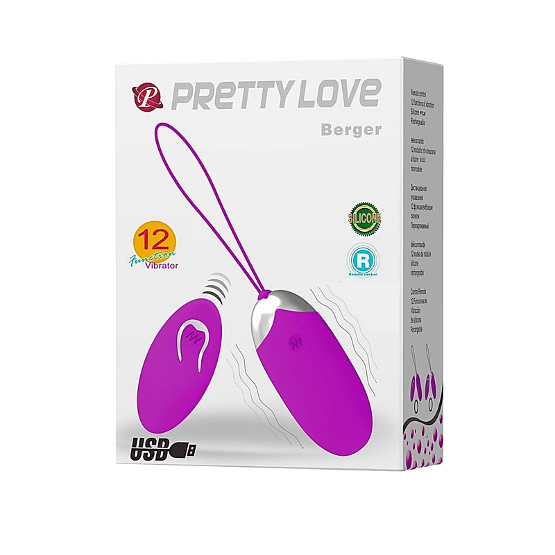 Remote Controlled Vibrating Egg Massager by Baile - Love Eggs and Kegel Exercisers