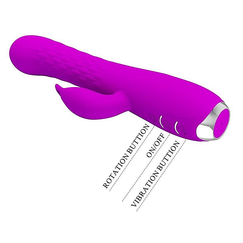 Rechargeable and Rotating Rabbit Vibrator by Baile - Rabbit Vibrators