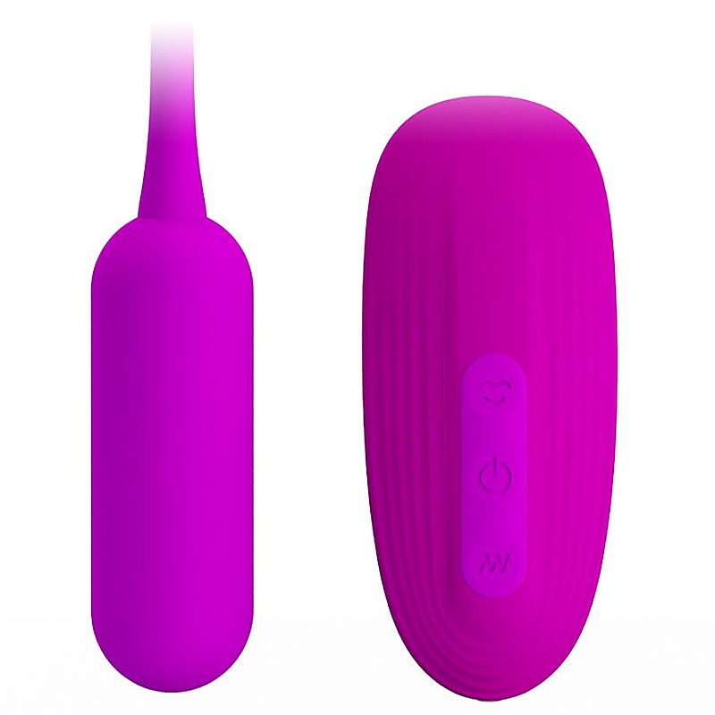 Remote Control Sucking Silicone Egg Vibrator by Baile - Love Eggs and Kegel Exercisers