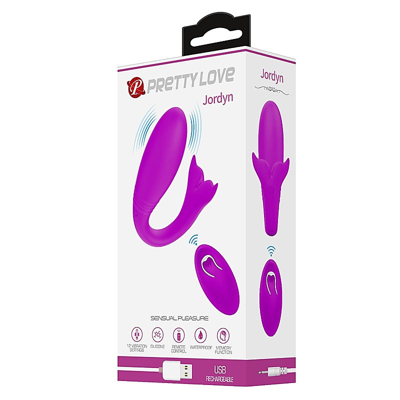 Baile Jordyn Whale Remote Control Couples Vibrator - Sex Toys For Couples