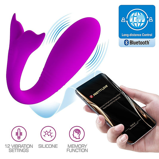 Baile Jayleen Whale Remote Control Couples Vibrator - Sex Toys For Couples