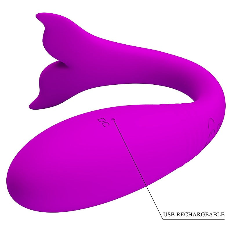 Jayleen Whale Remote Control Couples Vibrator by Baile - Sex Toys For Couples