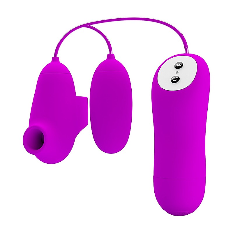 Clitoral Suction and Vibro Bullet Massager by Baile - Bullet Vibrators