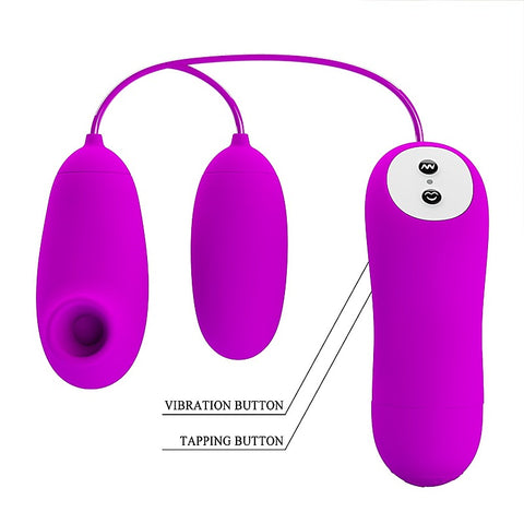 Clitoral Suction and Vibro Bullet Massager by Baile - Bullet Vibrators