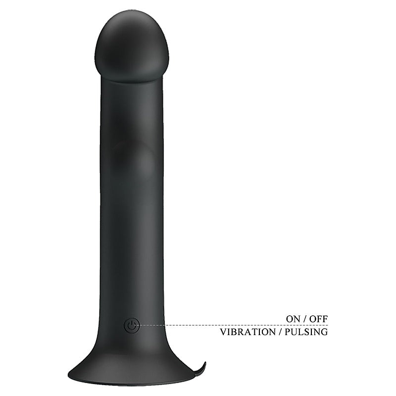 Murray Vibrating and Pulsating Silicone Dildo by Baile - Vibrating Dildos