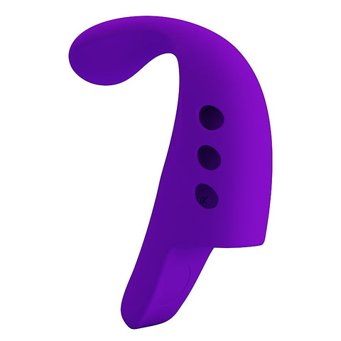 Gorgon 10 Functions Silicone Finger Vibrator by Baile - Finger and Tongue Vibrators