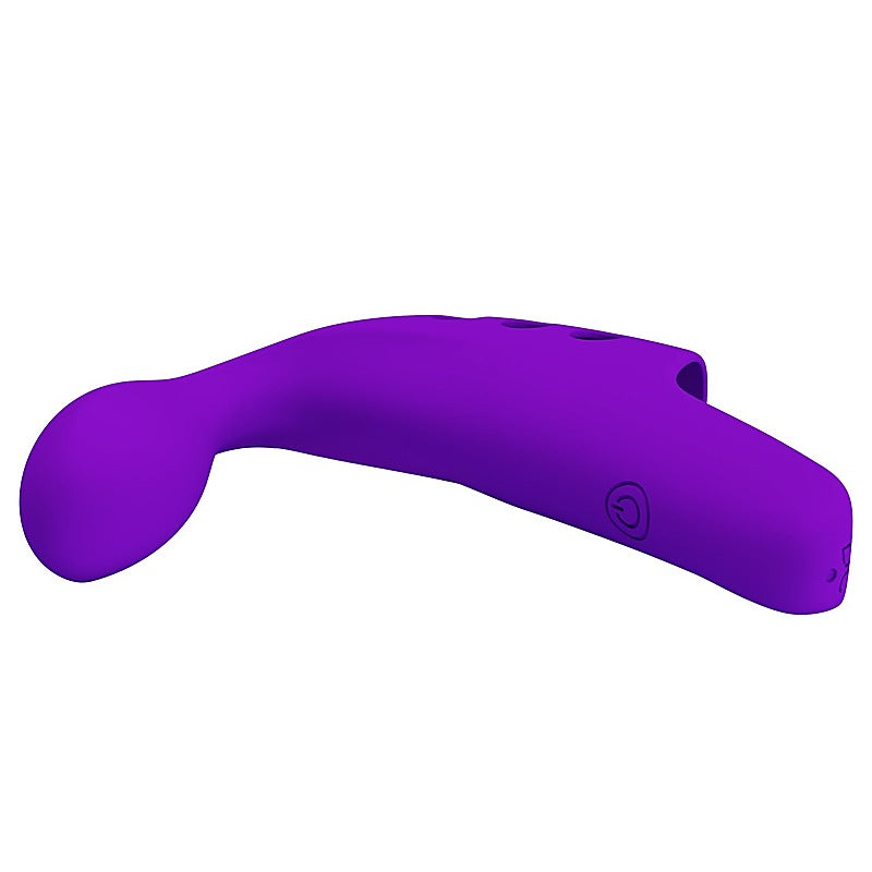 Gorgon 10 Functions Silicone Finger Vibrator by Baile - Finger and Tongue Vibrators