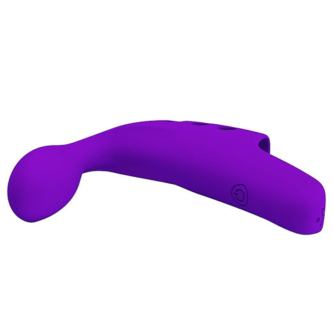 Gorgon 10 Functions Silicone Finger Vibrator by Baile - Finger and Tongue Vibrators