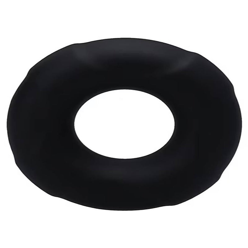Buoy Stretchy Silicone Cock Ring Onyx by Tantus - Stretchy Cock Rings